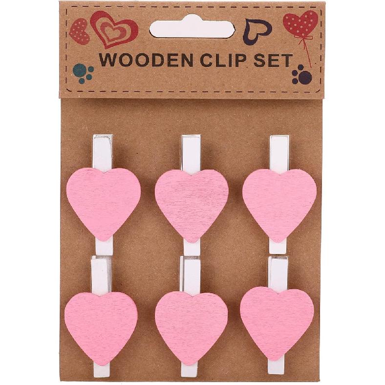 48pcs Small Clothes Pins Baby Shower Clothespin Favors - Clothespins for Crafts Photos Wooden Paper Picture Clips Little Clothes Pins for Hanging