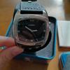 Used FOSSIL Analog Watch Black Leather