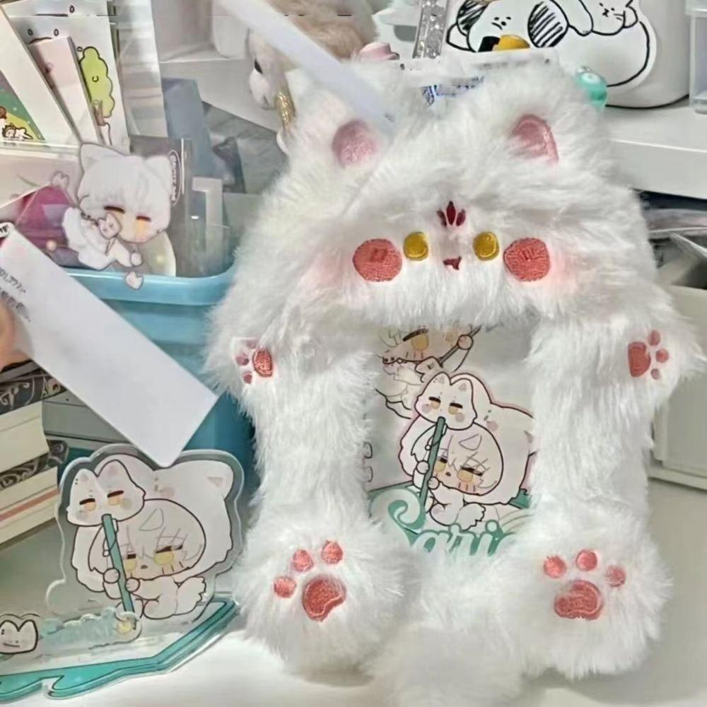 Süße Plüsch-Fotokartenhülle Studenten-Kartenhalter Tasche Schlüsselanhänger Sternform Foto-Kartenhalter Idol-Fotos Schutzhülle Cartoon