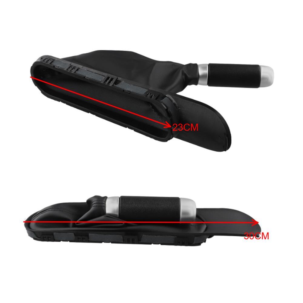 Car Shift Lever Dust Cover 2012 For Mini  For Cooper R56 R57 R55 R58 Shift Knob Handbrake Lever Cover Brake Boot Accessories