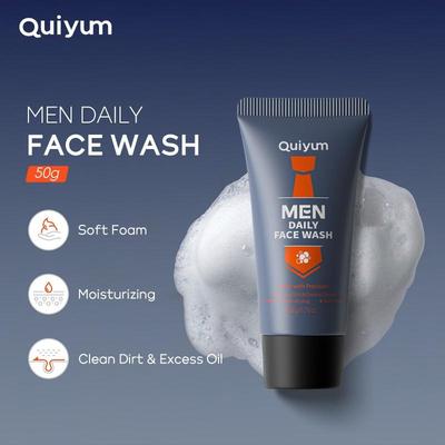 Men's Daily Face Wash (50g) – Deep Pore Cleansing & Oil Control