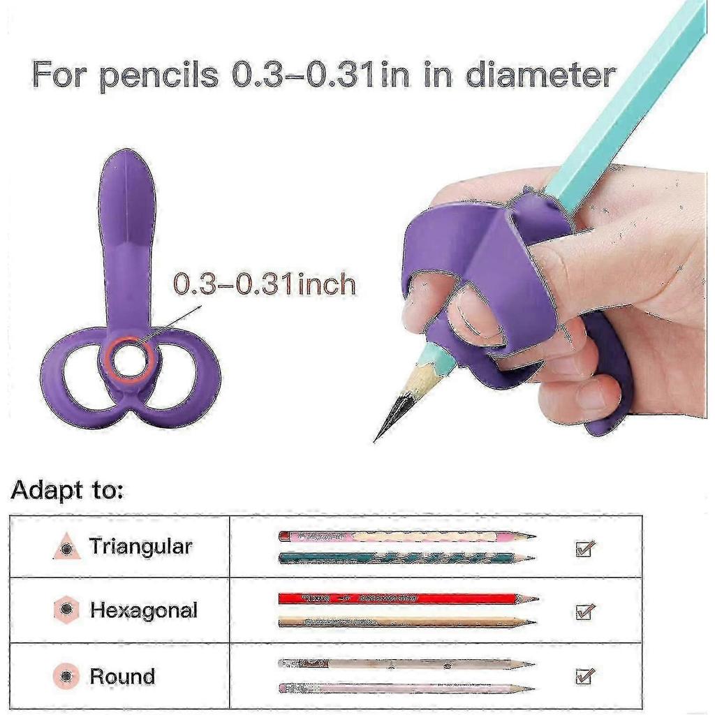 Pencil Grips For Kids Handwriting Ergonomic 5 Fingers Pencil Grippers p20241126800