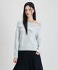 MIXXO Wide Neck Off-Shoulder Pullover Re Kag17Qs_Miwkag31Qs