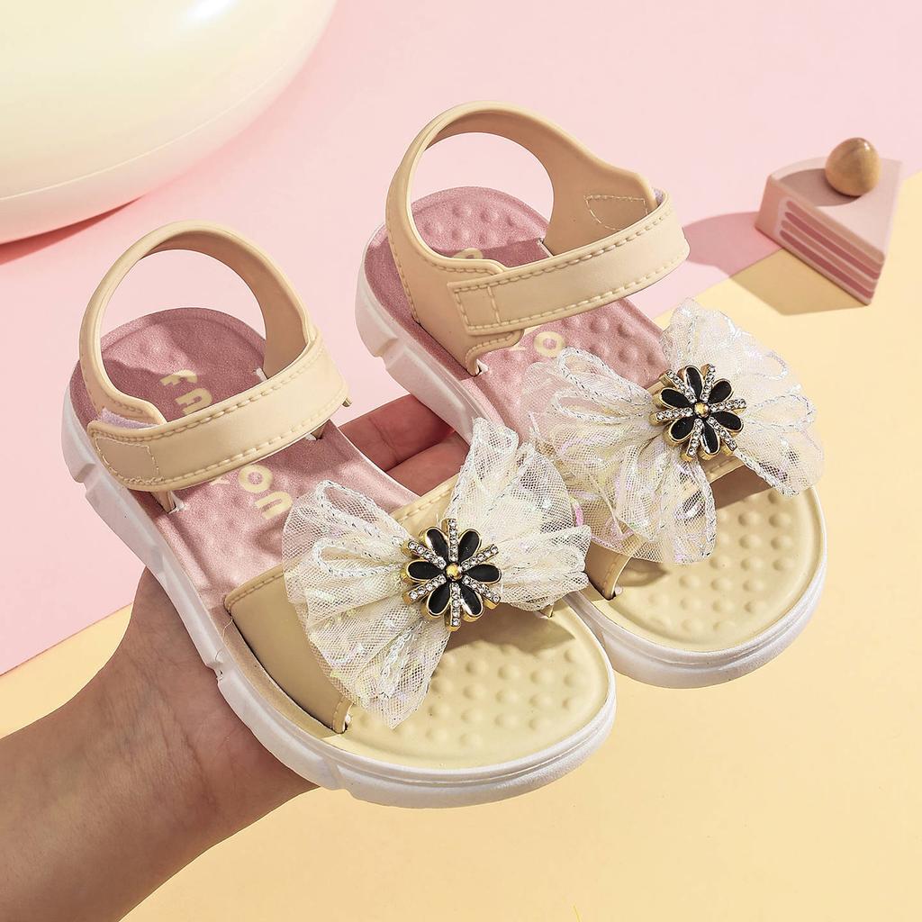Children's Sandals Summer Girls Soft-soled Princess Baby Non-slip Beach Student Plastic Shoes