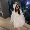 Sanya Beach Fairy Vacation Set: Women's Petite Sporty Casual Sun Protection Outfit
