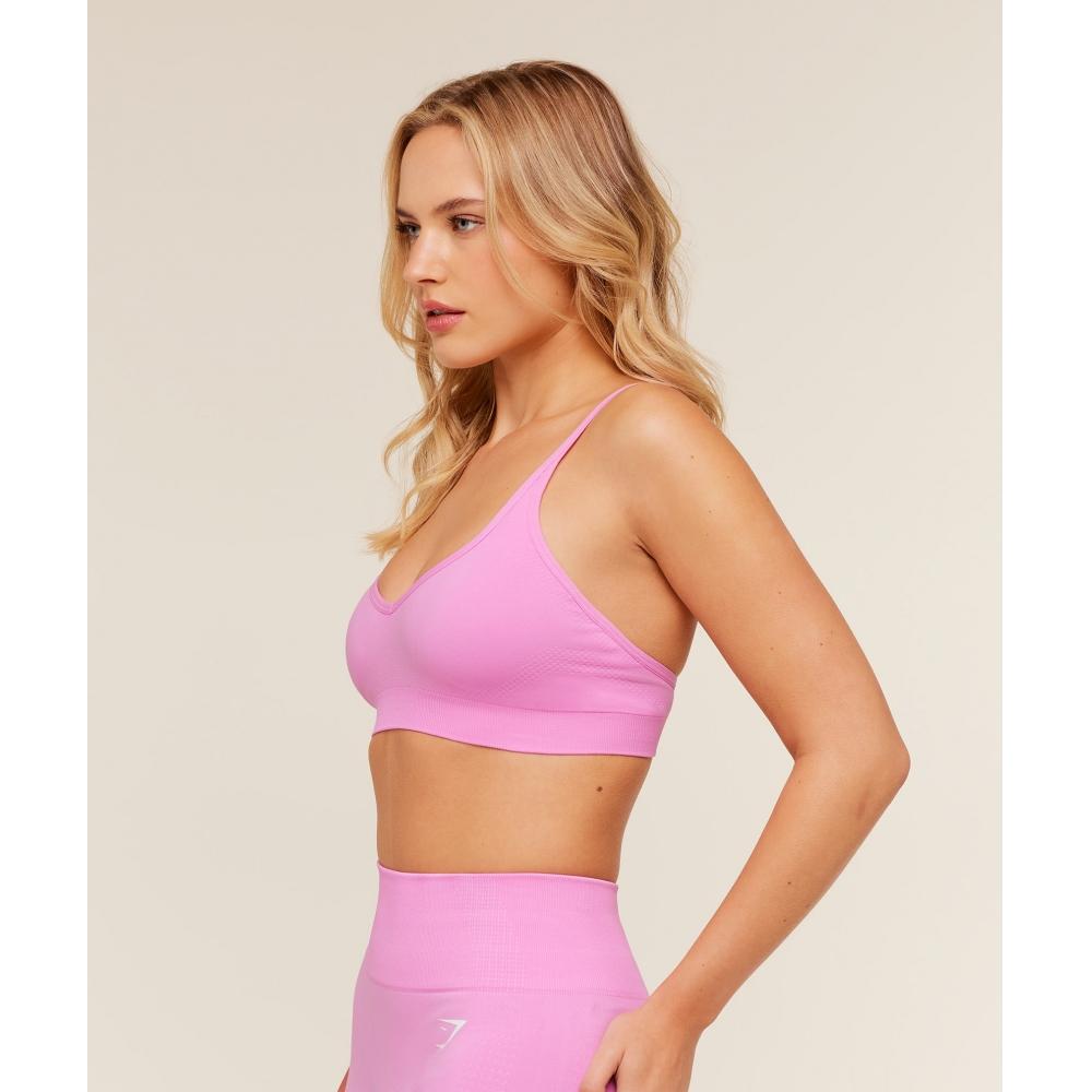 Gymshark Vital Sports Bra Focus Pink B5c7s Kdfx