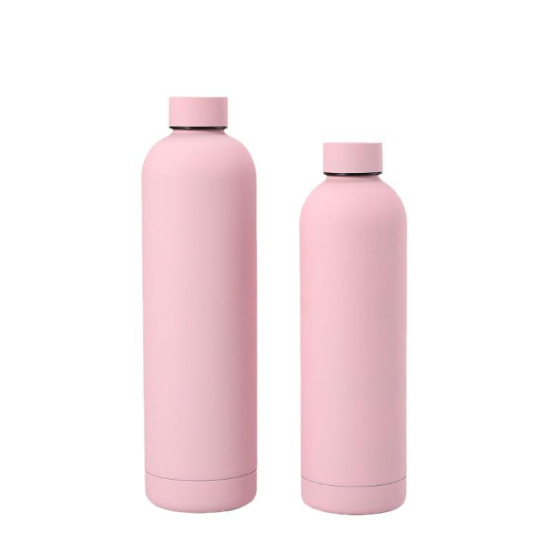 Large Capacity Vacuum Insulated Stainless Steel Water Bottle Outdoor Sports Travel Car Use