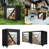 Wood Cover Sturdy Firewood Cloth Cover Tarpaulin Sheet Perfect for Indoor and Outdoor Camping Use