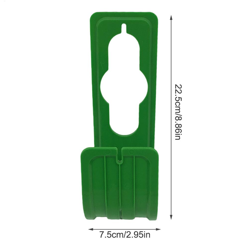 Wall Mounted Hose Organizer Garden Yard Pipe Holder Hosepipe Watering Hook Wash Car Hose Hanger Storage Rack Black/green
