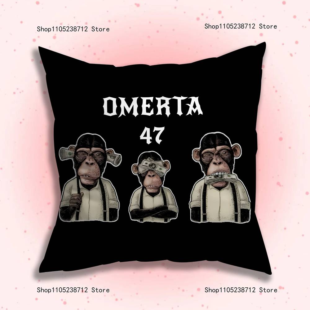 Omerta Maes 47 Pillow Case Cushion Cover Home Decor Birthday Gift Pillowcover