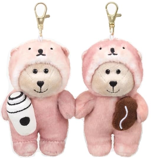

Starbucks Bearista Otter Keychains (Set of 2) [Imported]