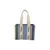 Logo-Aufdruck Tote Bag mit Henkel Damen Tote Bags Blau CHC24-US383M92-484
