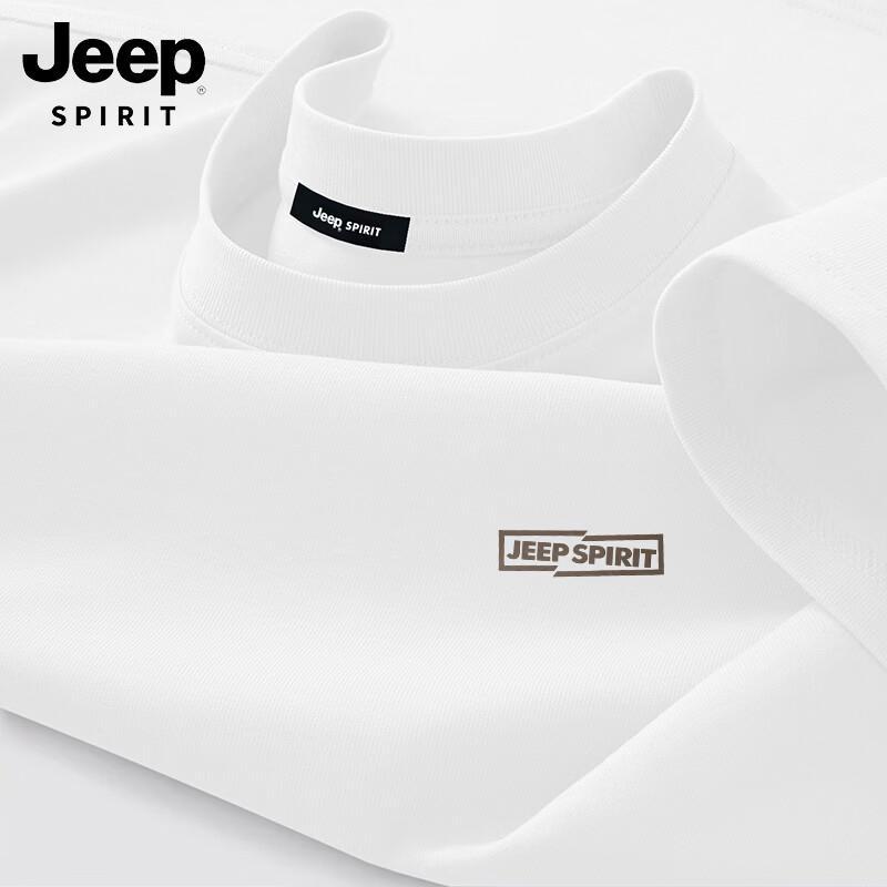 JEEP SPIRIT Men's Relaxed Fit Cotton Graphic T-Shirt
