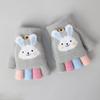 Winter Children Soft Cute Knitted Mittens Kids Gloves Thick Warm