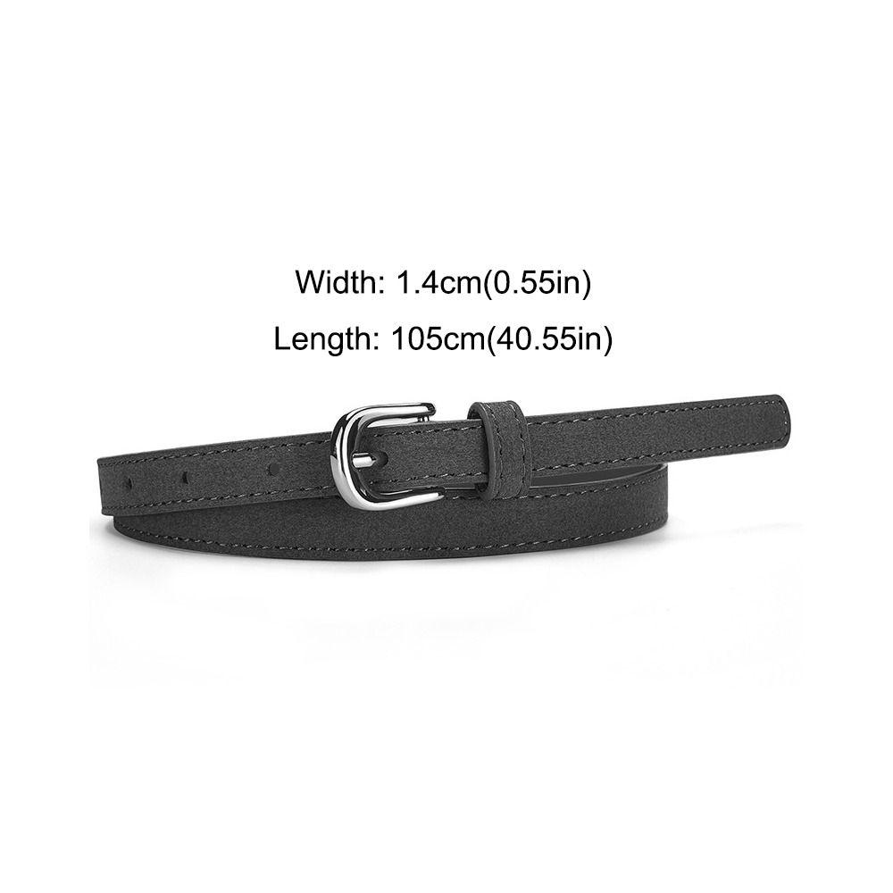 Luxury Design Business Waist Belt Casual Waistband Trendy Suede Leather Belt  For Women