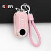 New Tpu Car Key Case Cover For Fiat 500 Ducato Panda 500L Punto Lancia Musa For Citroen Jumper For Peugeot Boxer Protected Fob