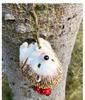 Hanging Hedgehog Tree Ornament for Outdoor Gardens & Micro Landscape Decor