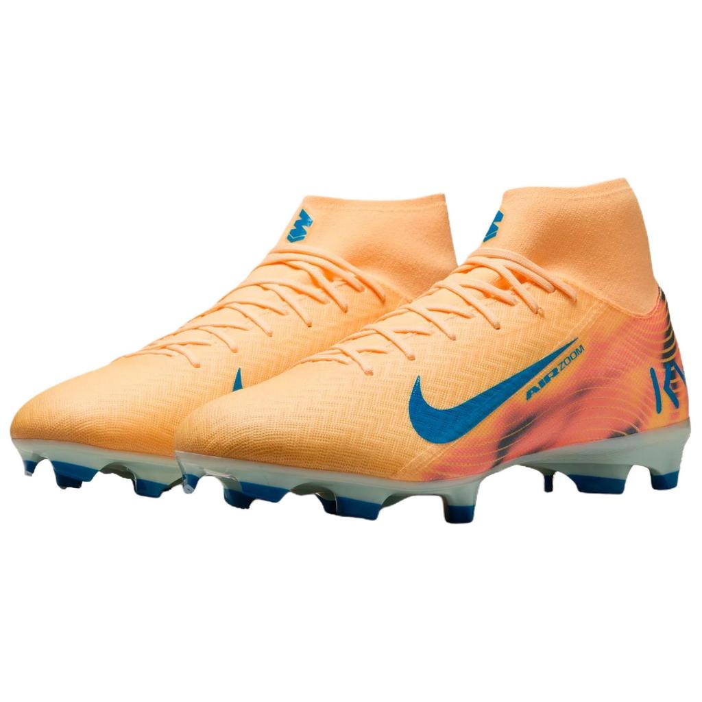 Kylian Mbappé x Nike Mercurial Superfly 10 Academy Tinta Melone/Igloo/Turchese Neo Tacchetti Unisex Arancione FQ8293-801