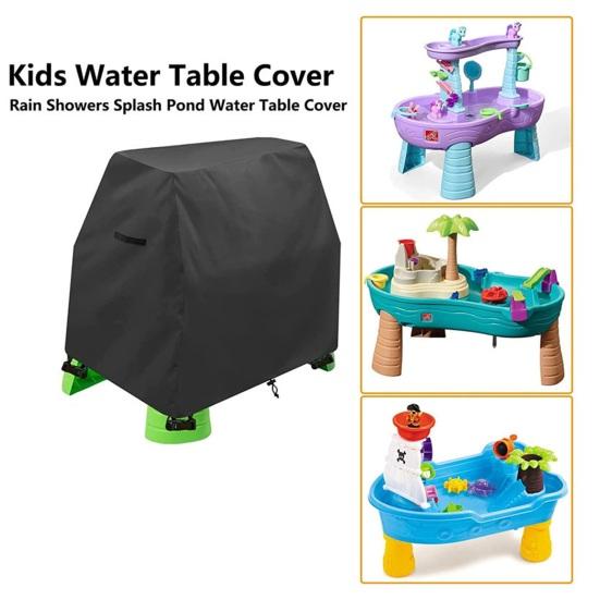Water Table Cover with Adjustable Drawstring Handle Design UV Resistant Waterproof Easy To Install Outdoor Toys Protective Cover