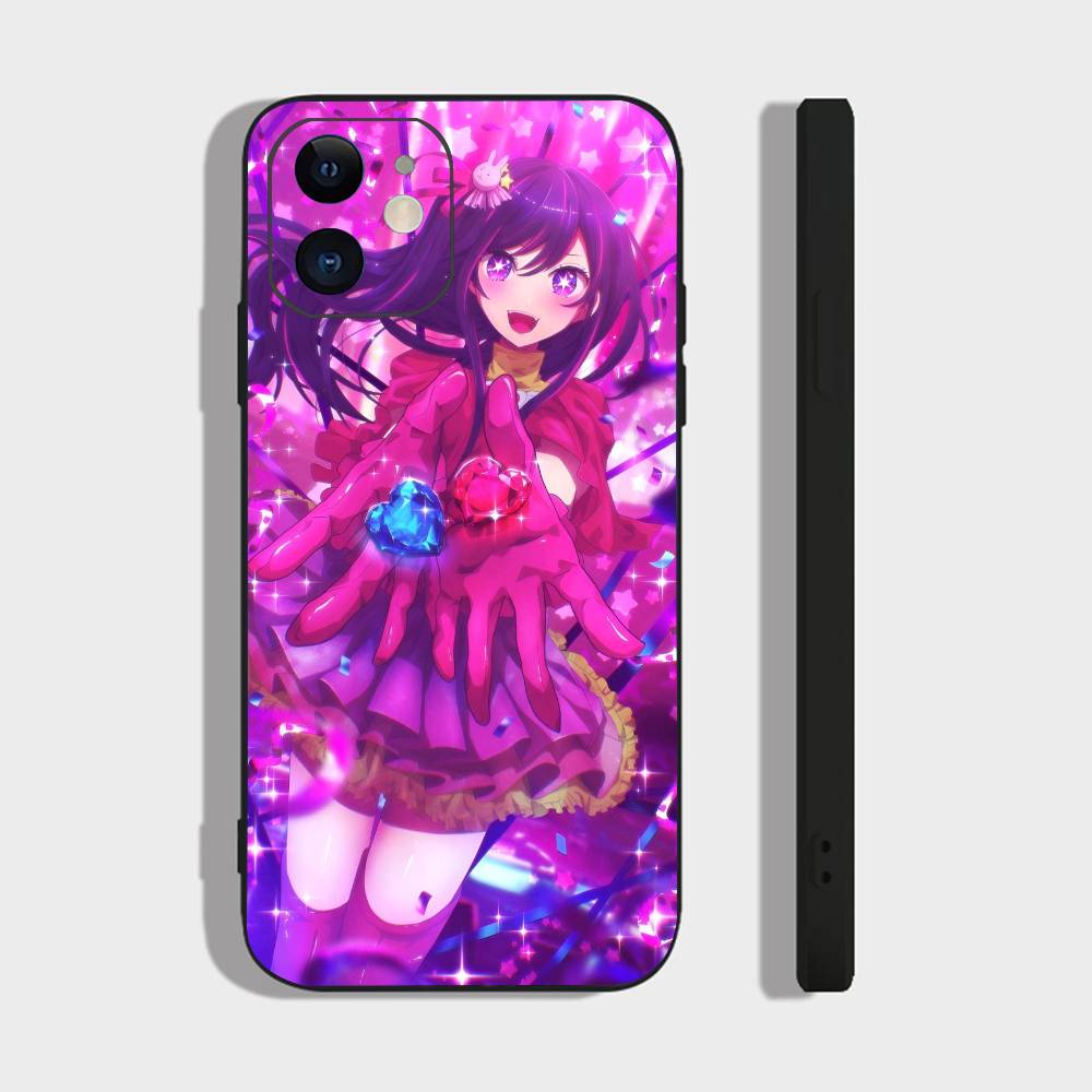 Anime A-Ai H-Hoshino Girl For Iphone 17 Air 16 Pro Max 15 14 13 Full Cover Anti-Shock MagSafe Cover