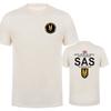 T-shirt Militare SAS Cecchino Uomo Maglietta Esercito per Uomo Operazioni Militari Speciali Manica Corta Cotone Uomo Estate T-shirt