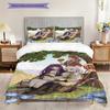 Companions Azure Threepiece Set 1 Duvet Cover 2 Pillowcase Without Core Gift Bedding Set Duvet Cover And Pillowcase Decorative Down Comforter