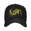 Custom Punk Korns Rock Roll Baseball Cap Men Women Adjustable Heavy Metal Music Band Dad Hat Outdoor