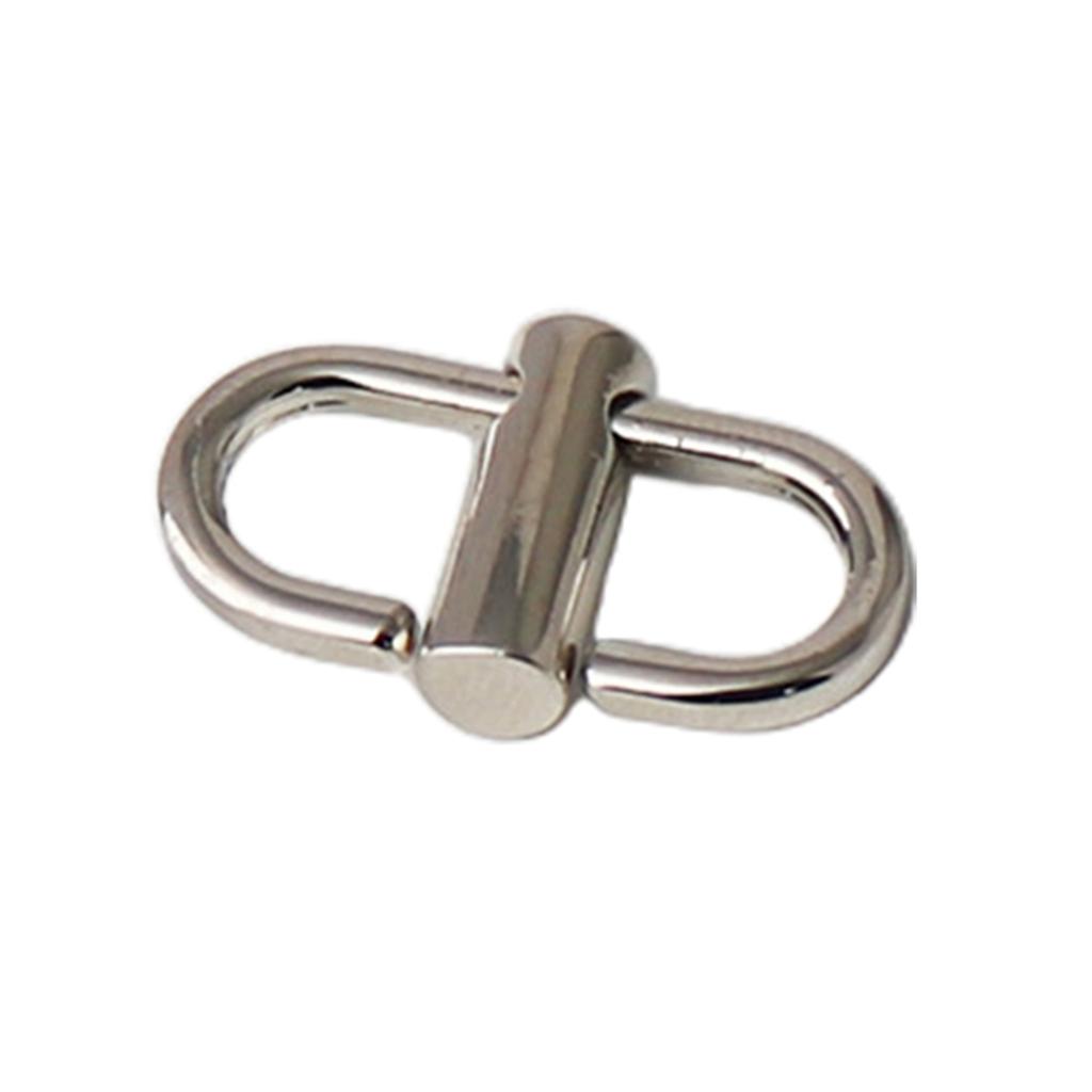 Adjustable Metal Buckle for Bag Chain Shortening Buckles Clip Long and Short Regulator Shoulder Crossbody Bag Accessory