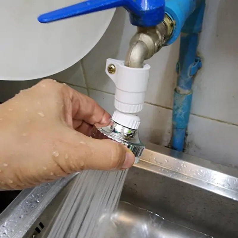 Universal Kitchen Bathroom Faucet Aerator Single Head Rain Sprinkler Faucet Aerator Head with Swivel Spray