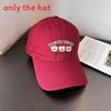 Cap Baseball Fashionable With Little Bear And Letter Embroidery Design For Daily