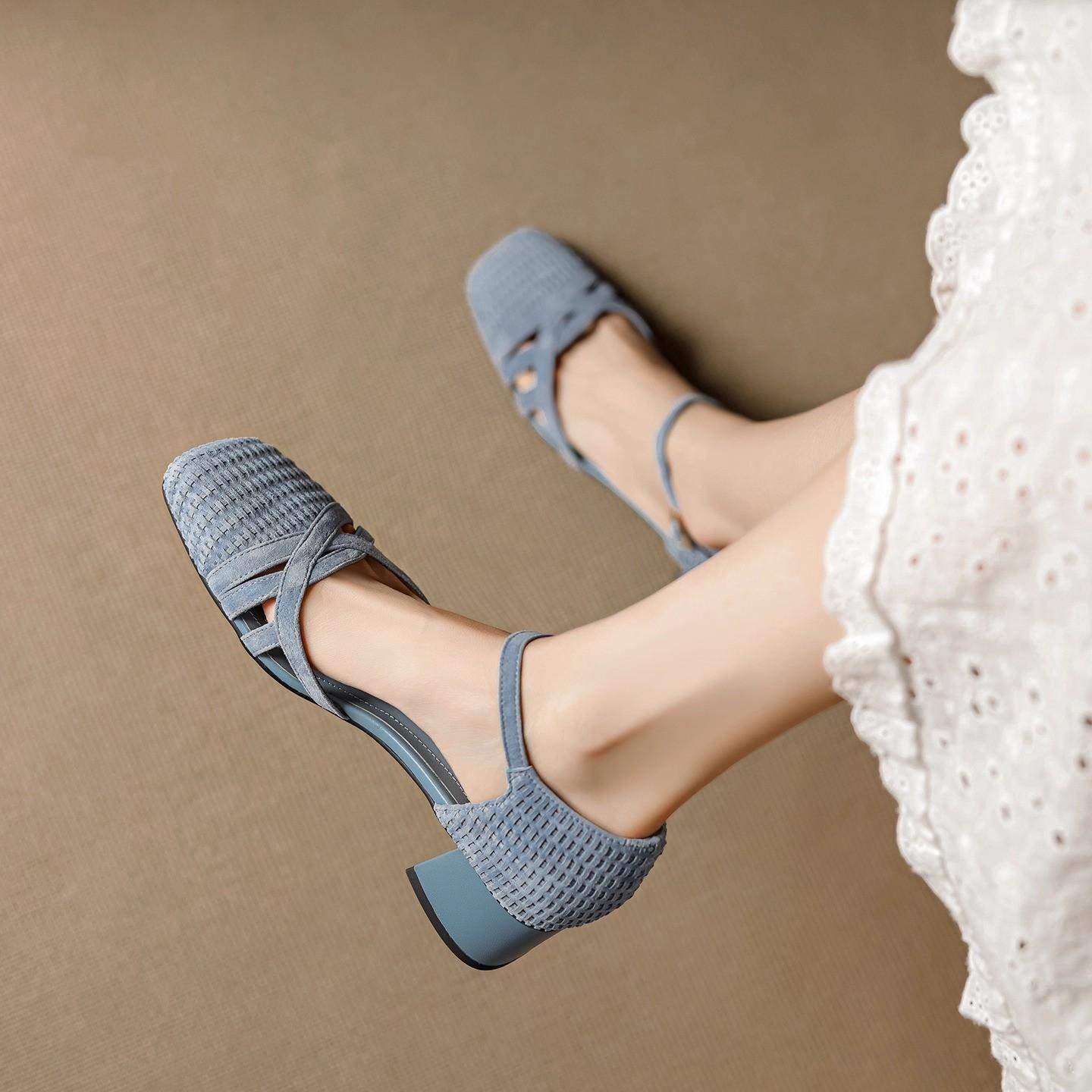 

Модные женские балетки, кожаная обувь, слипоны, повседневная обувь для девочек, однотонные, на мягкой подошве, высококачественные балетки для женщин 35 синий