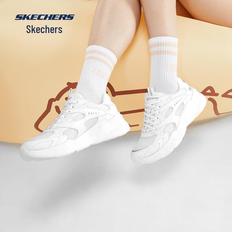 Skechers Women's Fashion Dad Sneakers - Breathable Chunky Platform