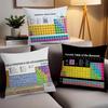Periodic Table of the Elements Pillow Case Office Cushions Suitable For Sofa Car Bedroom Decorative Cushion Cover