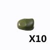 US Soviet British Soldier Figures Helmet M1ssh40 M3 Beret Military Accessories Building Blocks Toys For Children J004