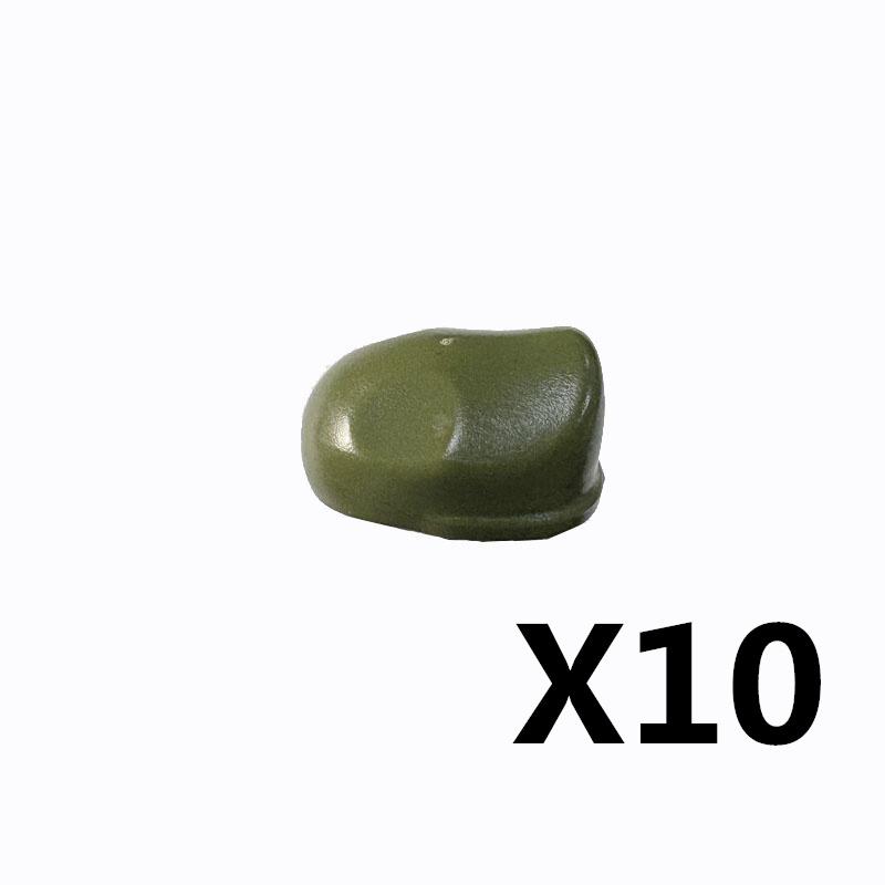 US Soviet British Soldier Figures Helmet M1ssh40 M3 Beret Military Accessories Building Blocks Toys For Children J004