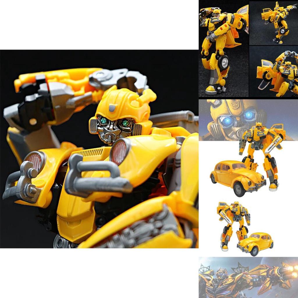 Yellow Bee Car Robot Lightweight And Durable Ideal For Bedroom And Living Room Decoration