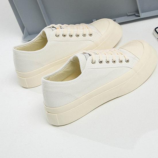 Letní studentské plátěné boty s tlustou podrážkou Dámské všestranné vyvýšené boty pro volný čas Japonské ležérní boty Matsuke Horseshoe Tidal