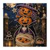 Cozy Autumn Home Decoration Halloween Faux Pearl Painting Kit Cute Ghost 3D Art DIY Reusable Decorative Wall Kit for Adults Christmas Craft Festive