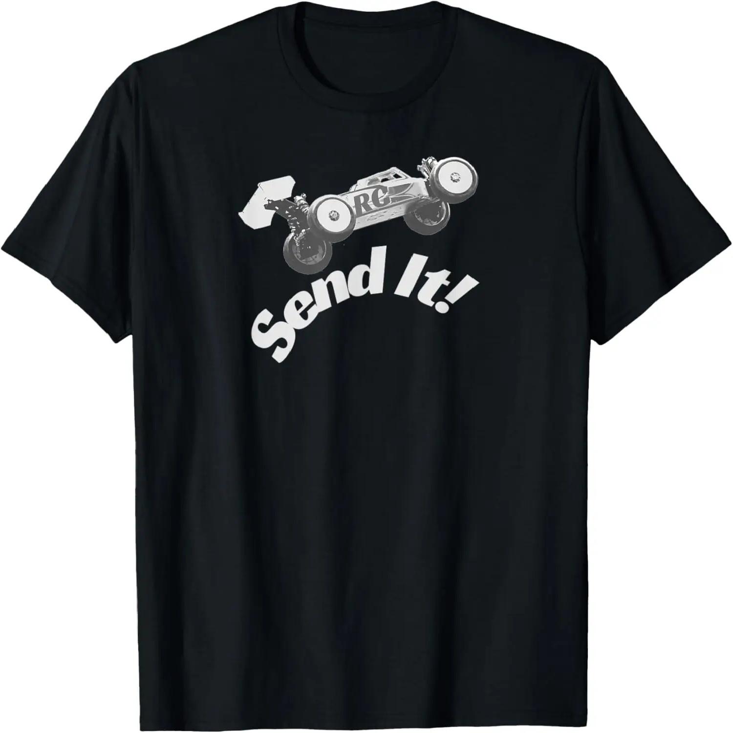 RC Racing, Send it! Radio Control Cars T-Shirt S