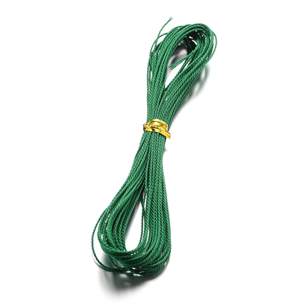 10m/Lot 1mm Waxed Cotton String Beading Cord Rope for DIY Bracelet Necklace Jewelry Making Supplies Accessories