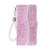 Glitter Leather Case For iPhone 13 11 12 14 15 16 17 Pro XS Max Mini XR X 8 7 Plus SE 2020 2022 SE3 Air 16E 17E Flip Case Cover