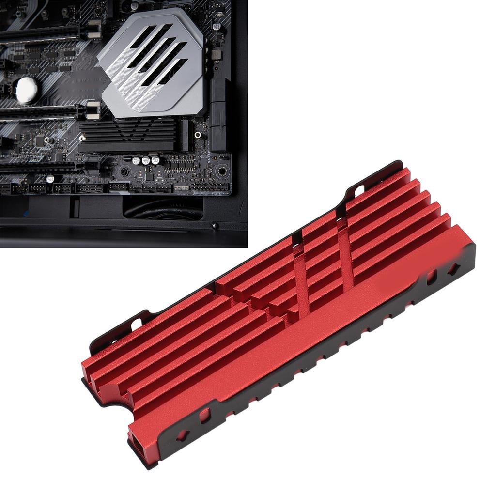 M.2 NVME 2280 SSD Htsink Support Single Double Sided Cooling SSD Htsink with Thermal Silicone Pads for PC for   for   Slim