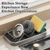 Cartoon Soap Rack Multifunctional Space Saving Narrow-sided Sink Storage Rack Soap Storage Organizer Bathroom Accessories