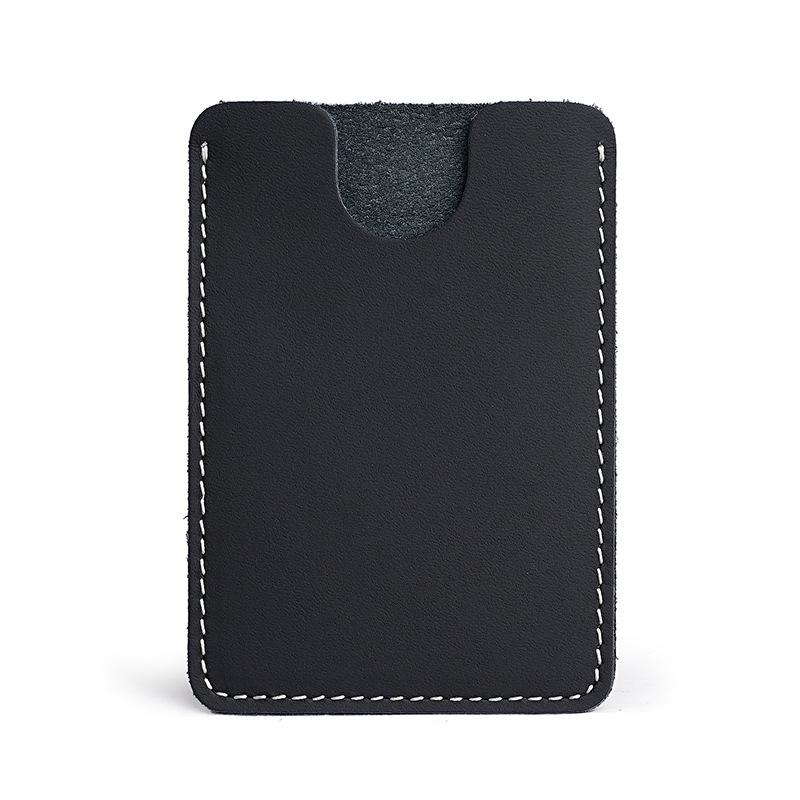 Prawdziwa Skóra Bydlęca Etui na Karty dla Mężczyzn i Kobiet, Smukłe Miękkie Ochronne na Karty Kredytowe i Biznesowe.