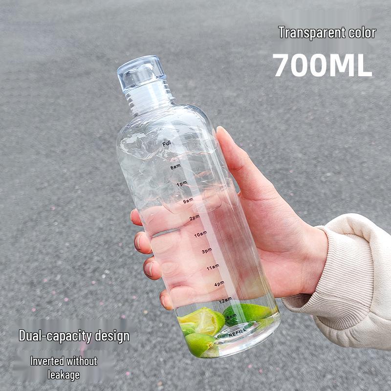 Tragbare Outdoor-Sport-Wasserflasche - Stilvoll, hochwertig, Sommer-Skalendesign