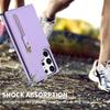 Zipper Wallet with Card Holder CrossbodyPhone Case for Samsung Galaxy S23 S21 S20 FE S24 S22 Plus S25 Ultra Leather Cover
