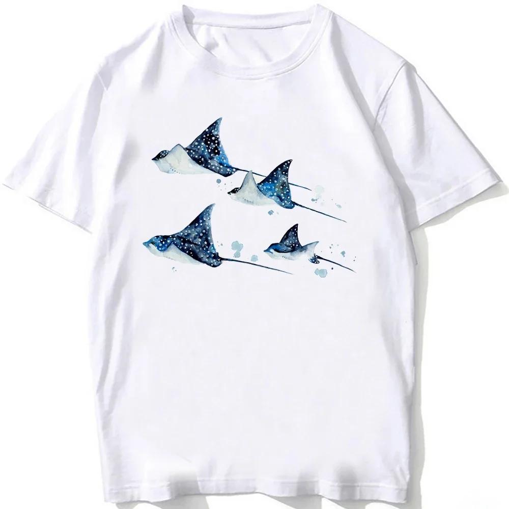 Dive To The Depths Of The Ocean with Whale Shark Art TShirt Unisex Men Great White Shark Anatomy T-Shirt Hip Hop Boy Casual Tees