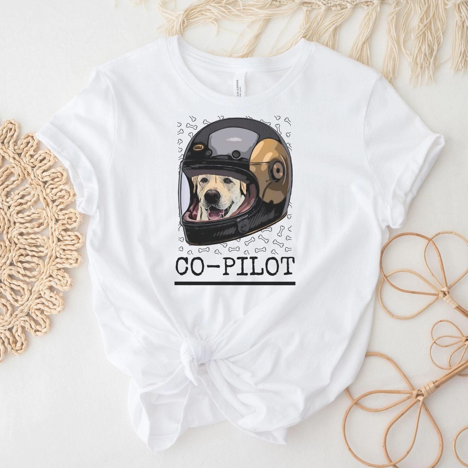 Labrador Shirt  Dog is My Co-pilot 4XL