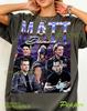 KOSZULKA VINTAGE MATT DAMON, Koszulka Hołd dla Matta Damona, Fan Matta Damona, Sweter Retro 90s Matta Damona, Gadżety Matta Damona #saf