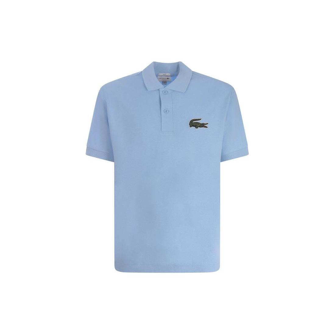 LACOSTE Polo Shirt Men`s Light Blue
